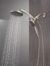 DELTA Universal Showering Components PivotPro 3-in-1 Combination Shower with TouchClean Spray Face — Spotshield Brushed Nickel