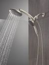 DELTA Universal Showering Components PivotPro 3-in-1 Combination Shower with TouchClean Spray Face — Spotshield Brushed Nickel