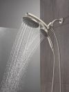 DELTA Universal Showering Components PivotPro 3-in-1 Combination Shower with TouchClean Spray Face — Spotshield Brushed Nickel