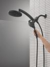 DELTA Universal Showering Components PivotPro 3-in-1 Combination Shower — Matte Black