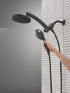 DELTA Universal Showering Components PivotPro 3-in-1 Combination Shower — Matte Black