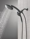 DELTA Universal Showering Components PivotPro 3-in-1 Combination Shower — Matte Black