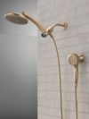 DELTA Universal Showering Components PivotPro 3-in-1 Combination Shower — Champagne Bronze