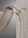 DELTA Universal Showering Components PivotPro 3-in-1 Combination Shower — Champagne Bronze