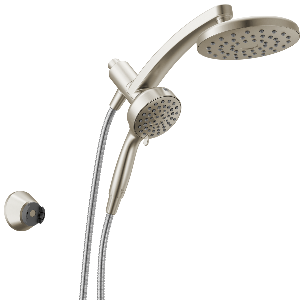 DELTA Universal Showering Components PivotPro 3-in-1 Combination Shower — Spotshield Brushed Nickel