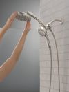 DELTA Universal Showering Components PivotPro 3-in-1 Combination Shower — Spotshield Brushed Nickel