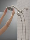 DELTA Universal Showering Components PivotPro 3-in-1 Combination Shower — Spotshield Brushed Nickel
