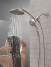 DELTA Universal Showering Components PivotPro 3-in-1 Combination Shower — Spotshield Brushed Nickel
