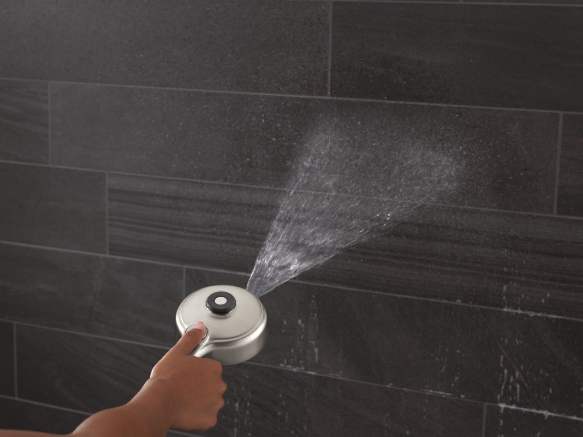 DELTA Universal Showering Components PivotPro 3-in-1 Combination Shower — Spotshield Brushed Nickel