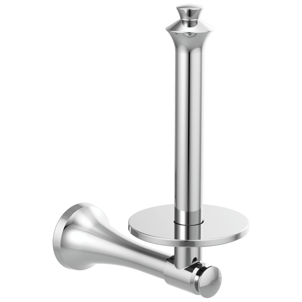 DELTA Dorval Tissue Holder Vertical — Chrome
