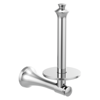 DELTA Dorval Tissue Holder Vertical — Chrome