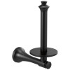 DELTA Dorval Tissue Holder Vertical — Matte Black