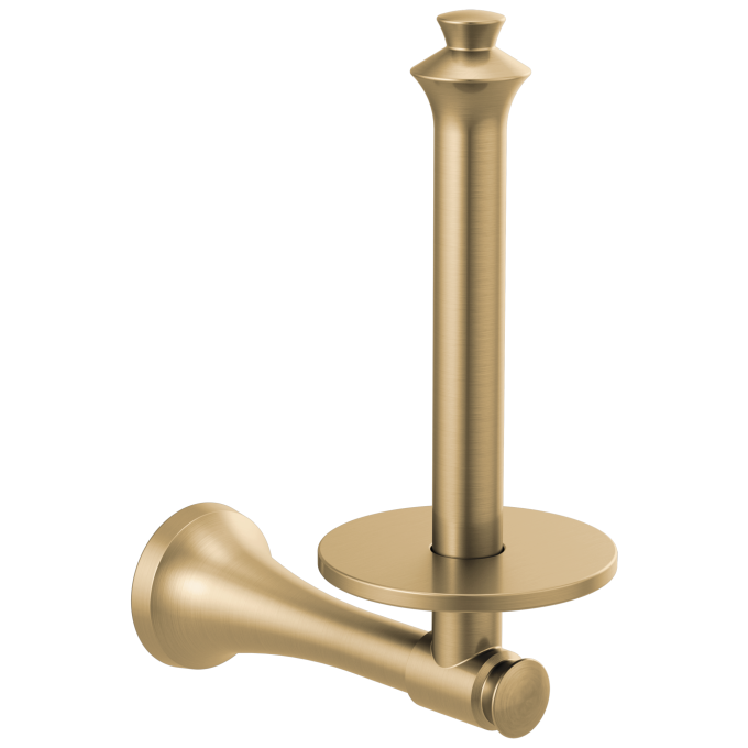 DELTA Dorval Tissue Holder Vertical — Champagne Bronze