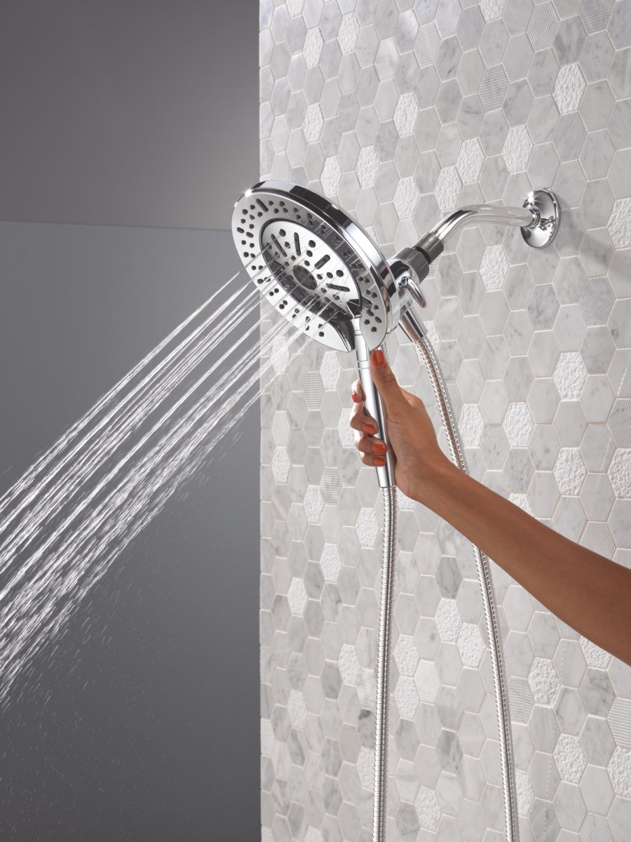 DELTA Universal Showering Components 6-Setting In2ition  with ProClean — Chrome