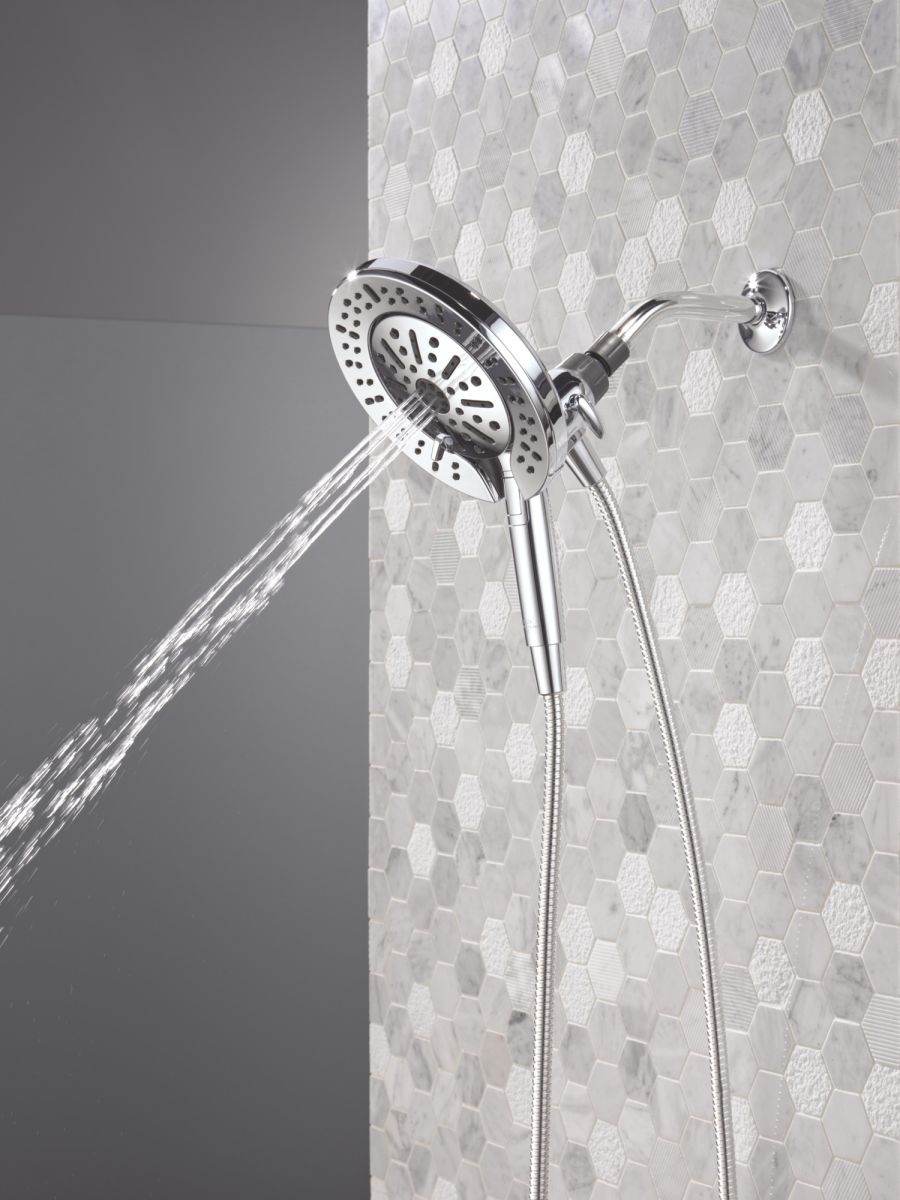 DELTA Universal Showering Components 6-Setting In2ition  with ProClean — Chrome