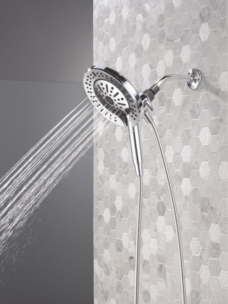 DELTA Universal Showering Components 6-Setting In2ition  with ProClean — Chrome