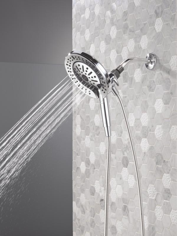 DELTA Universal Showering Components 6-Setting In2ition  with ProClean — Chrome