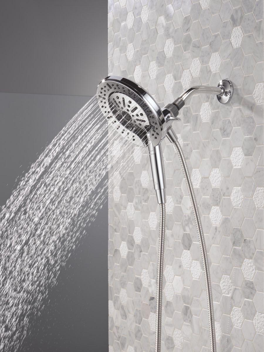 DELTA Universal Showering Components 6-Setting In2ition  with ProClean — Chrome