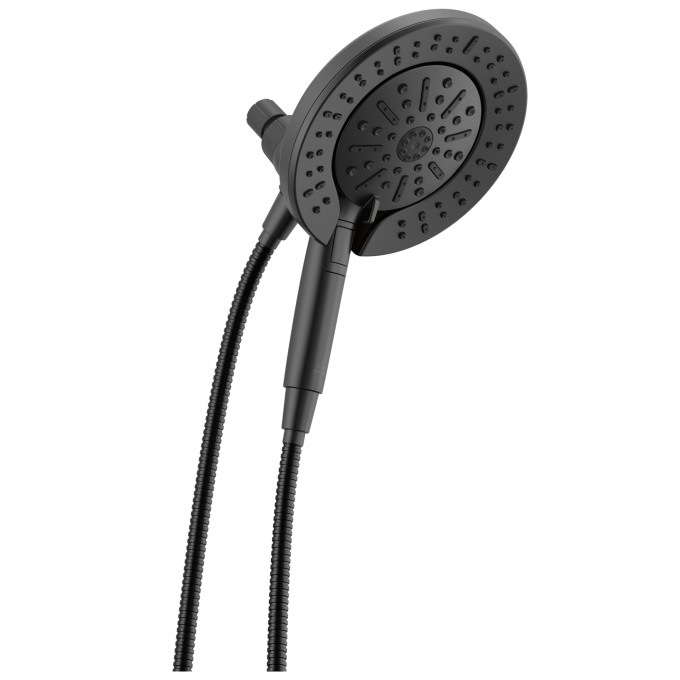 DELTA Universal Showering Components 6-Setting In2ition  with ProClean — Matte Black
