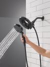 DELTA Universal Showering Components 6-Setting In2ition  with ProClean — Matte Black