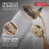 DELTA Universal Showering Components 6-Setting In2ition  with ProClean — Champagne Bronze