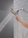 DELTA Universal Showering Components 6-Setting In2ition  with ProClean — Spotshield Brushed Nickel