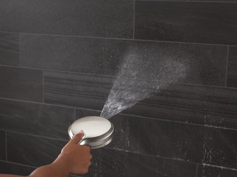 DELTA Universal Showering Components 6-Setting In2ition  with ProClean — Spotshield Brushed Nickel
