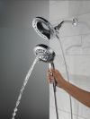 DELTA Universal Showering Components In2ition 7-Setting Two-in-One Shower — Chrome