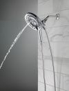 DELTA Universal Showering Components In2ition 7-Setting Two-in-One Shower — Chrome