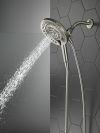 DELTA Universal Showering Components In2ition 7-Setting Two-in-One Shower — Spotshield Brushed Nickel
