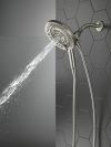 DELTA Universal Showering Components In2ition 7-Setting Two-in-One Shower — Spotshield Brushed Nickel
