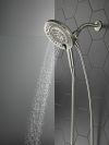 DELTA Universal Showering Components In2ition 7-Setting Two-in-One Shower — Spotshield Brushed Nickel