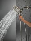 DELTA Universal Showering Components In2ition 7-Setting Two-in-One Shower — Satin Nickel