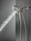 DELTA Universal Showering Components In2ition 7-Setting Two-in-One Shower — Satin Nickel