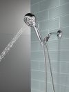 DELTA Universal Showering Components 6-Setting Hand Shower with Cleaning Spray — Chrome