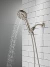 DELTA Universal Showering Components 6-Setting Hand Shower with Cleaning Spray — Spotshield Brushed Nickel