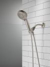 DELTA Universal Showering Components 6-Setting Hand Shower with Cleaning Spray — Spotshield Brushed Nickel