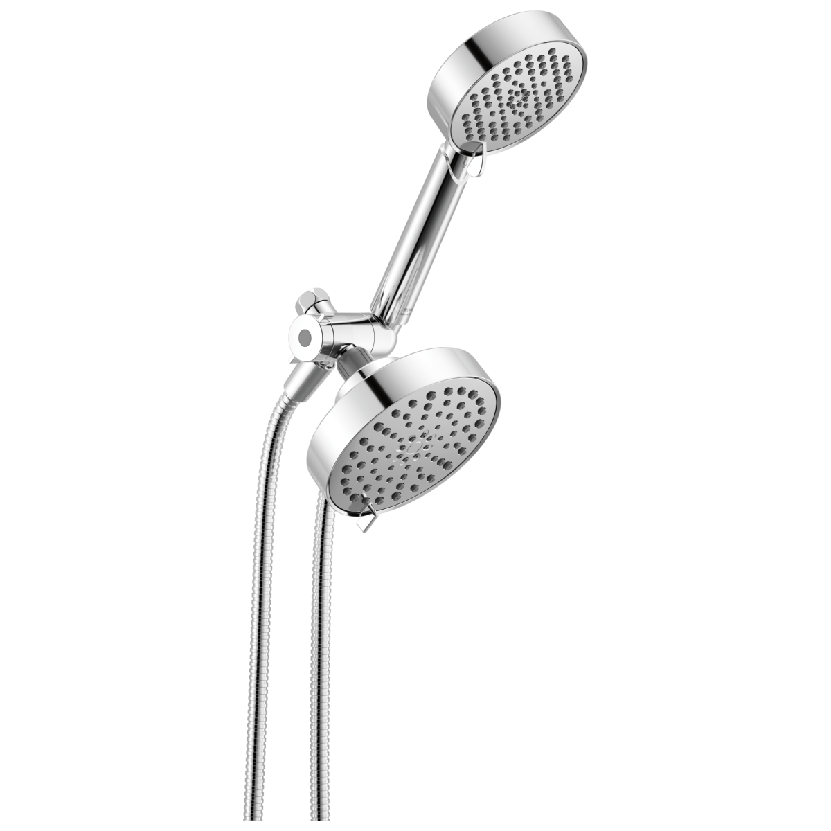 DELTA Universal Showering Components 5-Setting Two-in-One Combination Shower with Additional Mount — Chrome