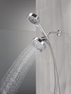 DELTA Universal Showering Components 5-Setting Two-in-One Combination Shower with Additional Mount — Chrome