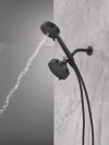 DELTA Universal Showering Components 5-Setting Two-in-One Combination Shower with Additional Mount — Matte Black