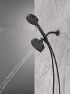DELTA Universal Showering Components 5-Setting Two-in-One Combination Shower with Additional Mount — Matte Black