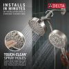 DELTA Universal Showering Components 5-Setting Two-in-One Combination Shower with Additional Mount — Stainless