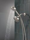 DELTA Universal Showering Components 5-Setting Two-in-One Combination Shower with Additional Mount — Stainless
