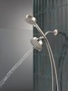 DELTA Universal Showering Components 5-Setting Two-in-One Combination Shower with Additional Mount — Stainless