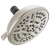 DELTA Universal Showering Components 8-Setting Shower Head — Spotshield Brushed Nickel