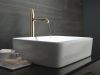 DELTA Trinsic Single Handle Vessel Bathroom Faucet — Polished Nickel