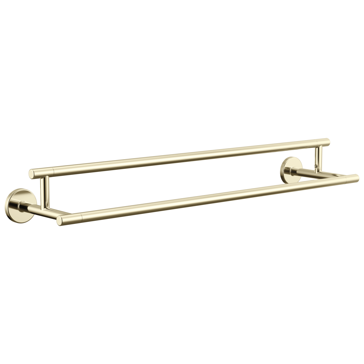 DELTA Trinsic 24" Double Towel Bar — Polished Nickel