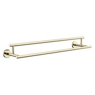DELTA Trinsic 24" Double Towel Bar — Polished Nickel