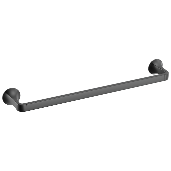 DELTA Lineax 18" Towel Bar — Matte Black