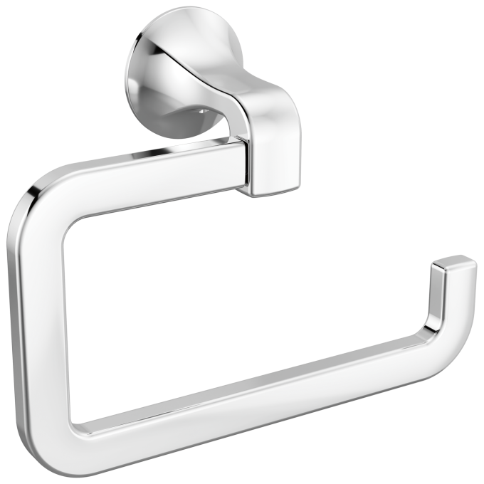 DELTA Lineax Towel Ring — Chrome